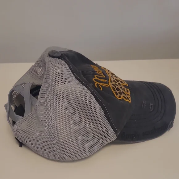 Simply Southern Gray and Gold Mama Hat - Picture 8 of 10